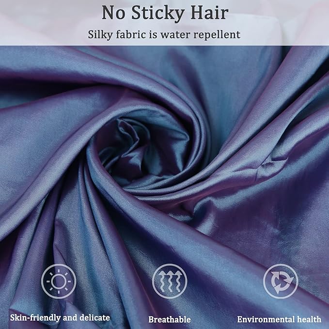 Polyester Fabric Salon Smock Professional Stylist Jacket Waterproof Haircut Cape Barber Apron