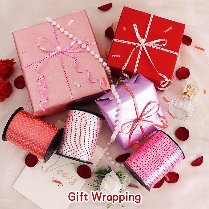 BEISHIDA Valentine Ribbon, Balloon String 500 Yards - Image 4