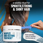 BOLD UNIQ BoldPlex Hair Mask - Deep Conditioner For Dry, Damaged Hair - Mascarilla Para El Cabello - Helps Repair and Nourish Curly, Bleached, or Frizzy Hair - 6.76 Fl Oz