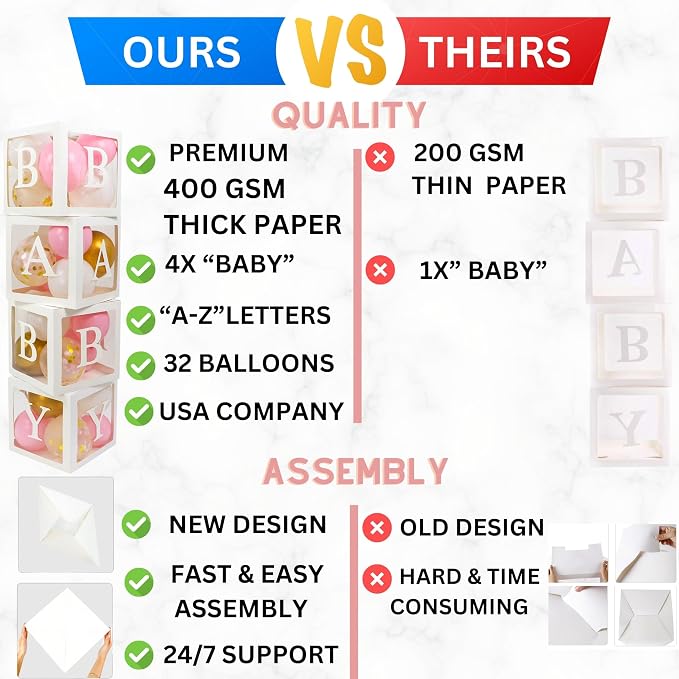 82 PCS Baby Shower Decorations for Girl - Image 4
