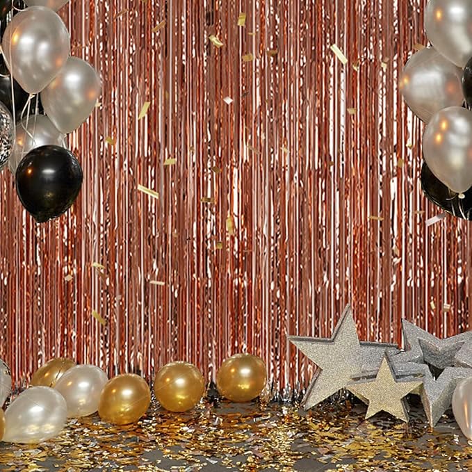 DECOCKRAT 3 Pack Foil Fringe Backdrop - Image 6