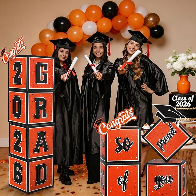 2026 Graduation Decorations, So Proud of You and Class of 2026 Grad Balloon - Image 7