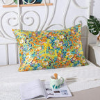 SLPBABY Silk Pillowcase for Hair and Skin with Hidden Zipper Print (King, Pattern14)