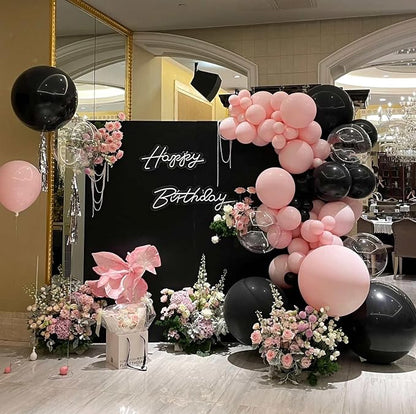 18 Inch Black Balloons, Baby Shower, Birthday Party and Event Decoration - Image 3