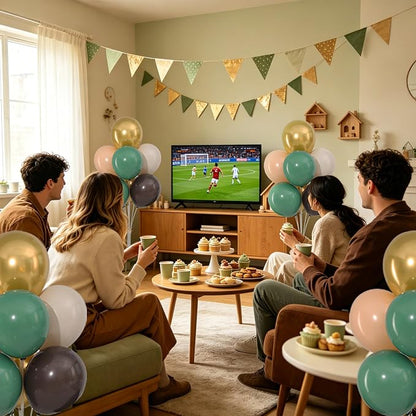 4 Sets Sage Green Brown Balloons Stand - Image 6