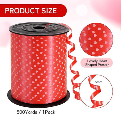 BEISHIDA Valentine Ribbon, Balloon String 500 Yards - Image 2