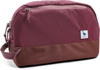 Travel Toiletry Bag 8L for Women, Large Packing Cube with Waterproof TPU Wet/Dry Compartment (02 Valkyrie Red)