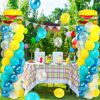 Hungdao 2 Sets Sponge Balloon Column Stand Kit - Image 7