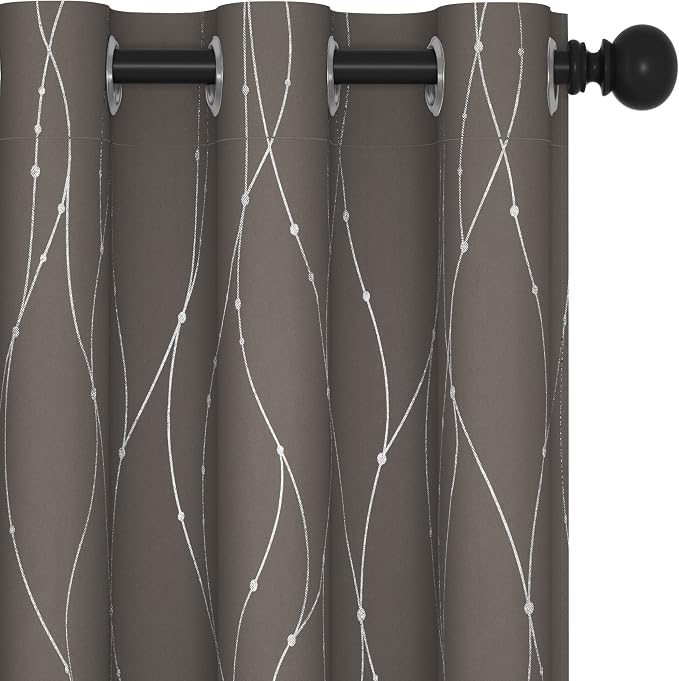 Deconovo Blackout Curtains for Bedroom and Living Room, 72 Inch Length by Unknown