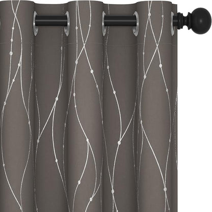 Deconovo Blackout Curtains for Bedroom and Living Room, 72 Inch Length by Unknown