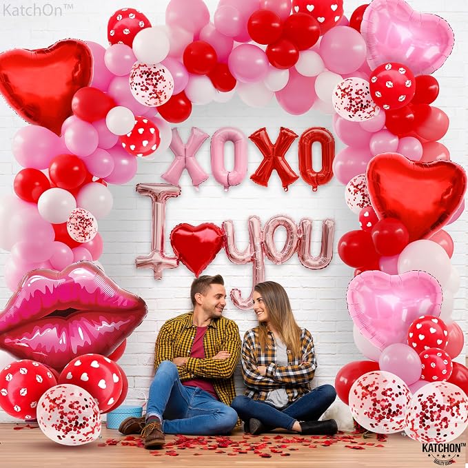 Katchon Xoxo Balloons For Pride Month Decorations 30 Inch, I Love You - Image 5