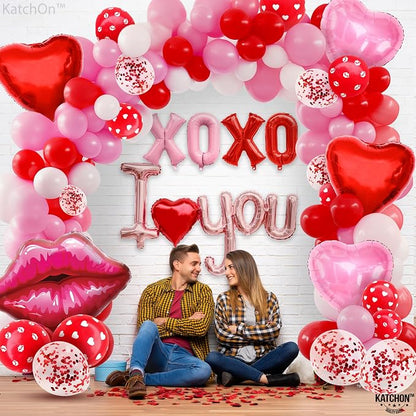Katchon Xoxo Balloons For Pride Month Decorations 30 Inch, I Love You - Image 5