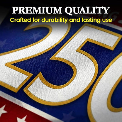 USA 250th Anniversary Banner 2x10ft - Image 8