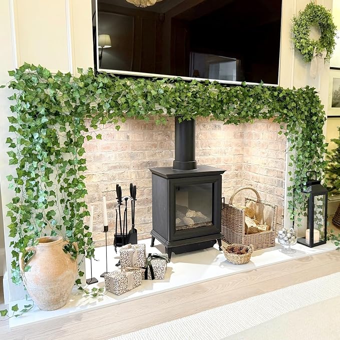 72 Pack 504Ft Artificial Ivy Fake Vines, Ivy Garland Greenery Garland Fake - Image 4