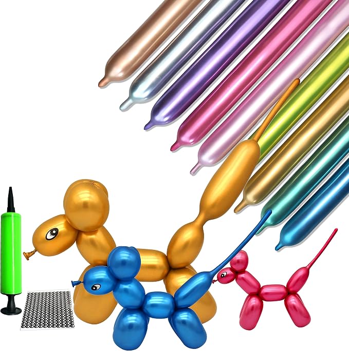 LXZFCRG 100pcs 260 Long Balloons Kit by LXZFCRG