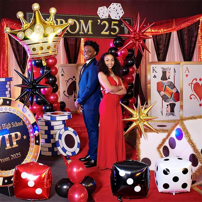 Casino Theme Party Decorations Set - Image 4