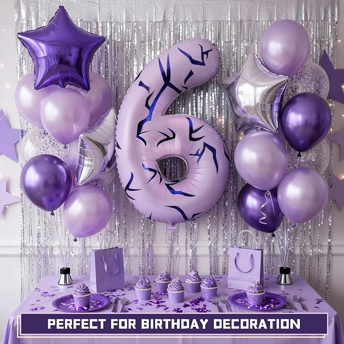 40 Inches Number 6 Balloon - Image 5