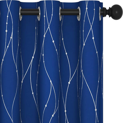 Deconovo Living Room Curtains 84 Inches Long, Thermal Insulated, Room Darkening by Unknown