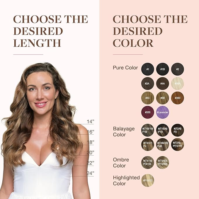 GOO GOO Clip in Hair Extensions Real Human Hair, Remy Human Hair Extensions Clip ins for Women, Natural Human Hair, 24inch 170g 7Pcs, #4/27/4 Balayage Chocolate Brown to Caramel Blonde