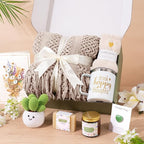 Gift Baskets for Women, Get Well Gifts for Women After Surgery, Birthday Gifts Thinking of You Gifts for Woman, Care Package, Sending Hug Feel Better Self Care Box for for New Mom Wift Teen Girls
