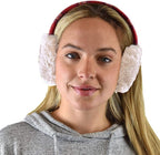 C.C Soft Winter Warm Adjustable Headband Ear Warmer Earmuffs