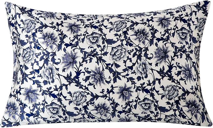 SLPBABY Silk Pillowcase for Hair and Skin with Hidden Zipper Print (Queen, Pattern13)