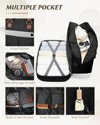 Gym Bag Womens,Travel Duffel Carry on Bag Sport Tote Bag Weekend Overnight Bag