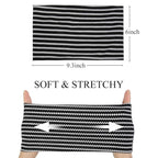Huachi Wide Headbands for Women Non Slip, Thick Womens Bandana Headbands Boho Elastic Hair Bands for Women's Hair, Stretchy Sweat Headband