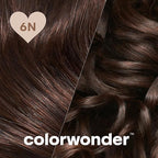 Madison Reed colorwonder Demi-Permanent Hair Color, Effortless At-Home Hair Dye, Ammonia-Free, Cruelty-Free, Brunette Bombshell (6N Medium Brown), Pack of 2