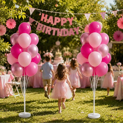 Metallic Pink Balloon Column Stand Kit - Image 8