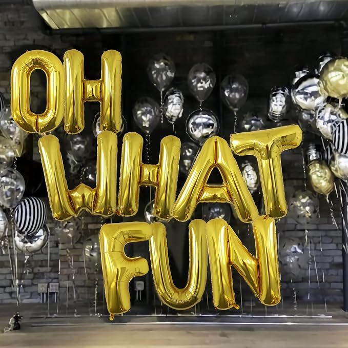 Letter Balloons Gold Party Balloon - Image 5