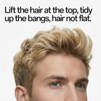 ApexFlow Men's Short Hair Instant Volume Cream-Gentle Formula, Effective, Eco-Friendly Refill Design, Easy styling,Non-Greasy,Volumizing & Texturizing, for Men with Short Hair Small Size (Small 1pcs)
