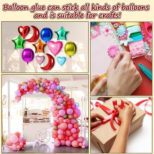 600PCS Glue Balloon Dots, Removable Sticky Spots, Extra Strong Glue Dots Double - Image 5
