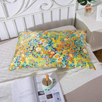 SLPBABY Silk Pillowcase for Hair and Skin with Hidden Zipper Print (Queen, Pattern14)