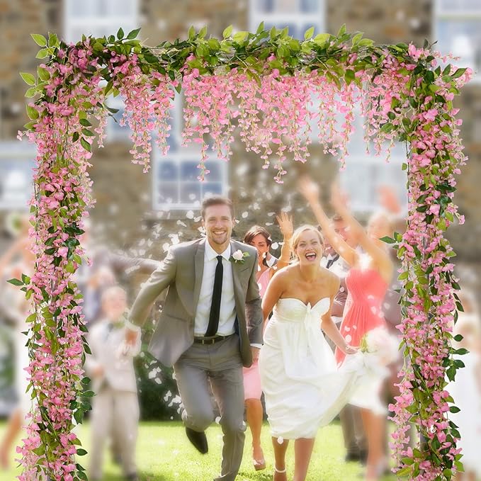 Lvydec Wisteria Artificial Flowers Garland - Image 2
