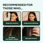 TS GD Shampoo for Flake Prone, Uncomfortable Scalp (28.2 Fl Oz, GD Big) For Youth & Teens | Gentle Scalp-Care Routine | Silicone, SLS, SLES Free | Korean Hair Care (Big Green)