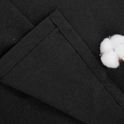 YoungsTex Black Linen Curtains 72 Inches Long - Image 8