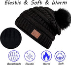 Wireless Music Beanie Women Beanie Girls Hat Over Ear Headset Sports Stereo Headphone with Microphone Speaker Womens Beanie