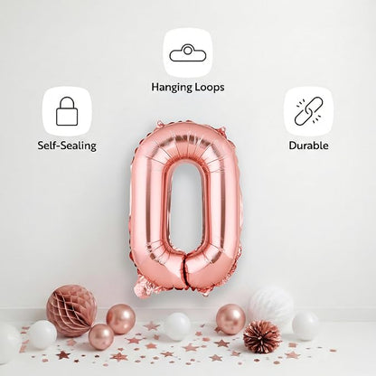 Restaurantware Balloon 1 Pack of Mylar Hanging Reusable Self-Sealing Balloons - Image 4
