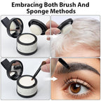 2 Pack Hairline Powder for Women and Men, Used to Root Touch Up Hair Color, Thinning and Gray Hair Coverage and Bald Spots Coverage, White