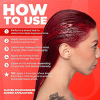 naissant Deep Red Hair Toning Mask | Ultra High-Purity Pigments | Deposits Vibrant Red Tone | Hyaluronic Acid, Collagen & Biotin | Paraben, Ammonia & Sulfate Free | 10.1 Fl. Oz