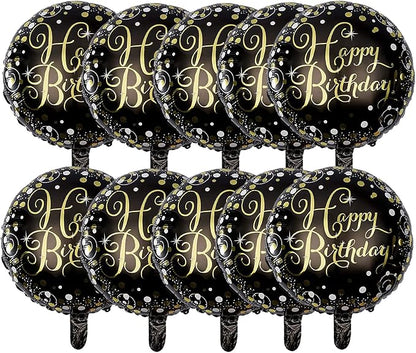 10 Pcs Happy Birthday Balloons - Image 2