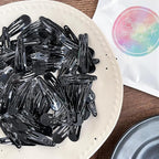 Colorful Snap Hair Clips Hair Barrettes for Girls,Clips Candy Color Hair Accessories for Kids Teens, Toddlers,Women (Color=Black | Pack=80-Pack)