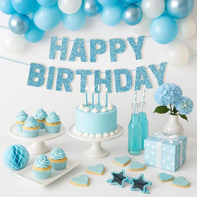 Pre-Strung Happy Birthday Banner - Image 6