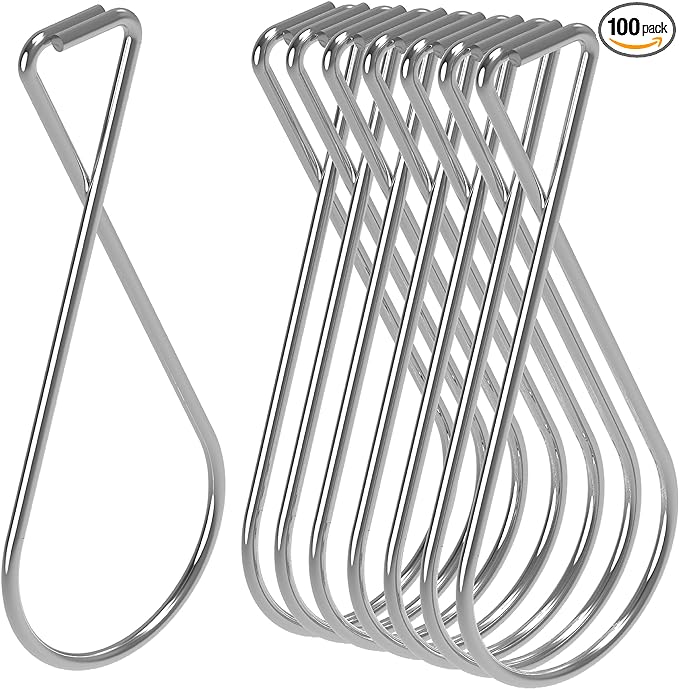 Ceiling Hook Clips Stainless Steel by NACETURE