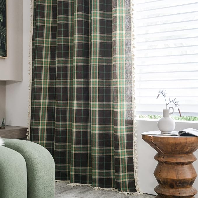 Sutuo Home Boho Curtains for Bedroom 84 Inch Length, Light Filtering Country - Image 2