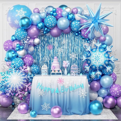 Frozen Balloon Arch Garland Kit 220pcs by PTGOLUO