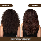 Naissant Glow Mocca Hair Toning Mask | Ultra High-Purity Pigments | Neutralizes Red&Orange Tones | For Brown&Mocha Hair | Hyaluronic Acid, Collagen &Biotin |Paraben, Ammonia &Sulfate Free | 10.1 Fl Oz