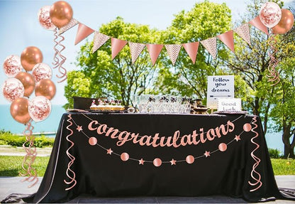 Congratulations Banner Kit for Graduation Party Decorations, Class of 2026 - Image 7