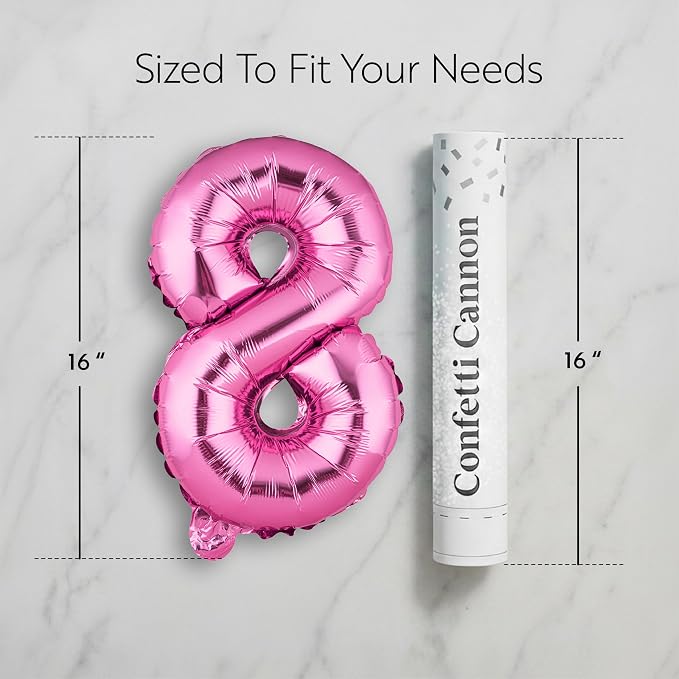 Restaurantware-Balloonify 16 Inch Number Balloon, 1 Digital Party Balloon - Image 2